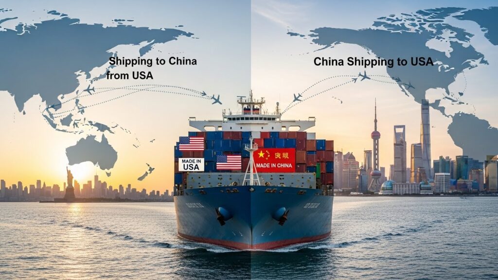 shipping to china from usa